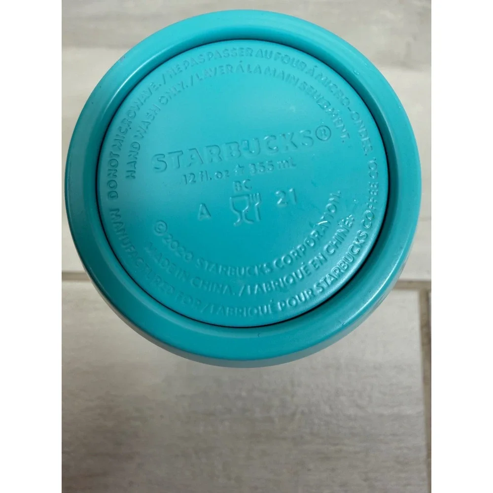 Starbucks 12oz Stainless Steel Tumbler Multicolor Abstract Swirl Travel Mug 2020